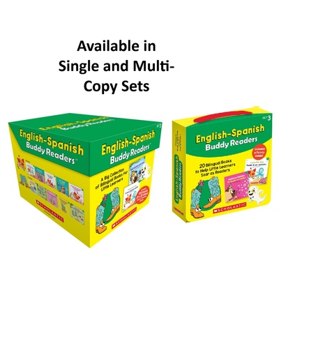 English-Spanish Buddy Readers: Set 3
