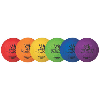 [RSPFSET CHS] 8.5" Rhino Skin Pebble Tek Soccer Ball Set