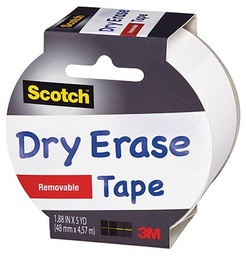 [1905RDE MMM] Dry Erase Tape  1.88&quot; x 5yd