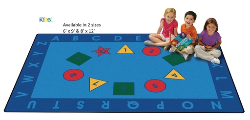 [7282 CFK] Early Learning Value Rug
