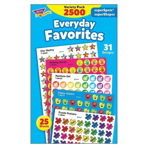 [46916 T] Everyday Favorites Superspot Stickers