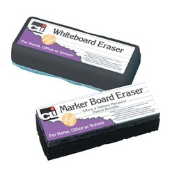 [74535 CLI] Felt Foam Combo Whiteboard Eraser       Each