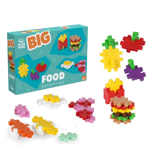 [03993 PLU] Food Building Blocks BIG Activity Set