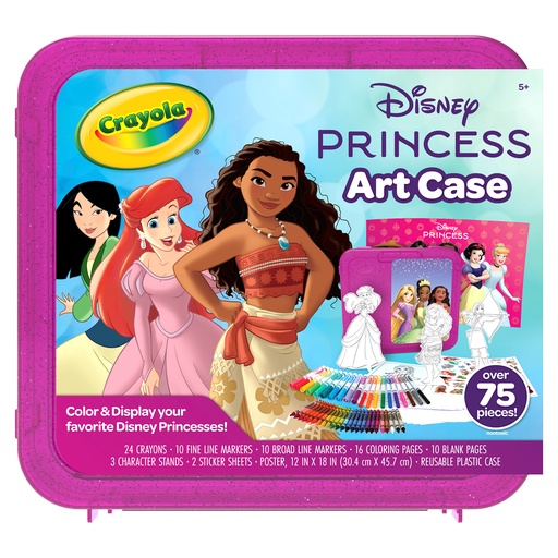 [041251 BIN] Disney Princess Coloring Art Case