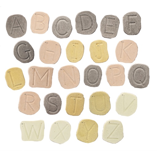 [1062US YD] Feels-Write Uppercase Letter Stones