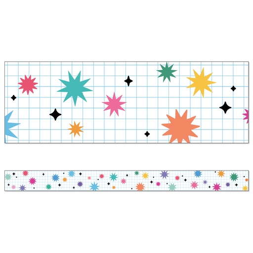 [108542 CD] Happily Ever Elementary Retro Remix Bursts & Twinkles Straight Border