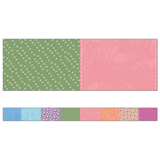 [108544 CD] Crafty and Cool Patchmix Straight Border
