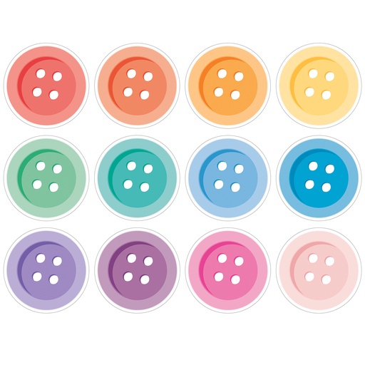 [120659 CD] Crafty and Cool Buttons Cutouts