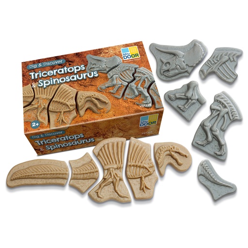 [1228 YD] Triceratops & Spinosaurus Dig and Discover