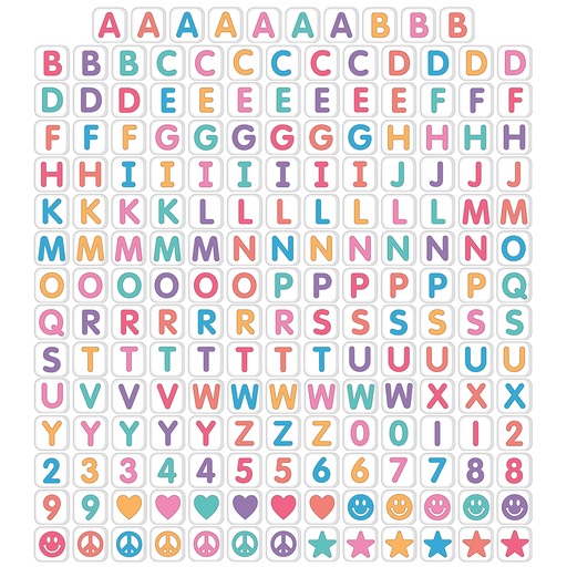 [130101 CD] Crafty and Cool Letter Beads Letters