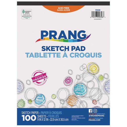[2348 PAC] 9" x 12" Sketch Pad
