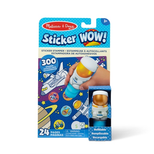 [50240 LCI] Sticker WOW! Astronaut Activity Pad Set