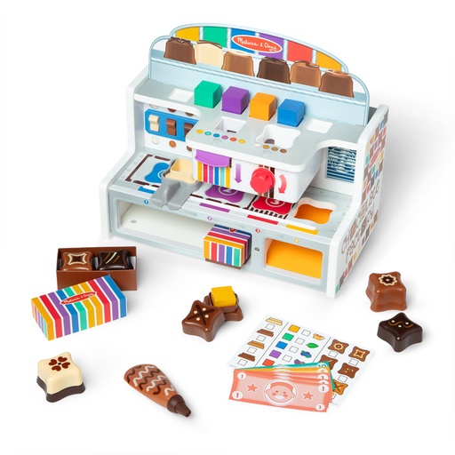 [50889 LCI] Wooden Chocolate Factory Play Set