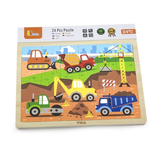 [51463 OTC] Construction Vehicles Classic Jigsaw Puzzle