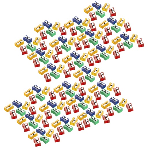 [77775 CLI] Assorted Plastic One Hole Pencil Sharpeners 144ct