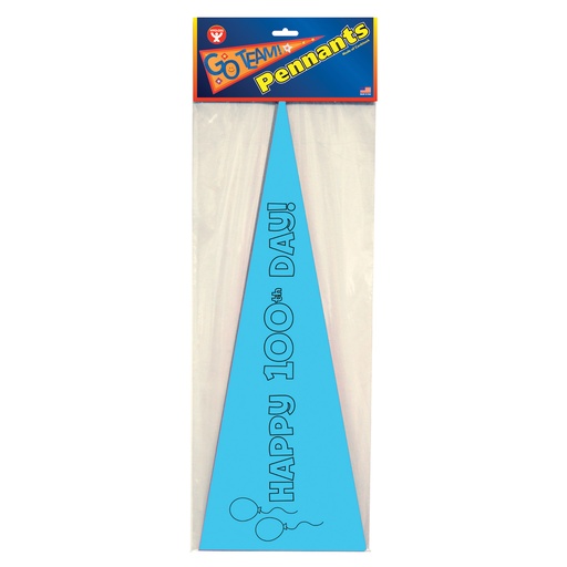 [88136HG] Happy 100th Day Paper Pennants