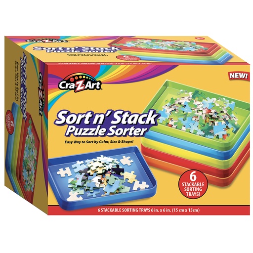 [9320 CZ] Puzzle Sorting Trays Set of 6