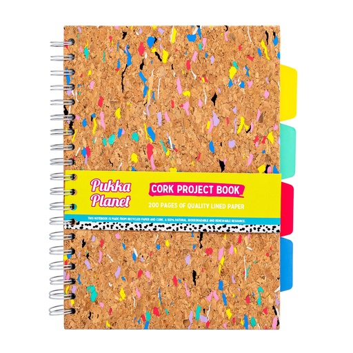 [9856SPP PUK] Pukka Planet Cork B5 Project Book