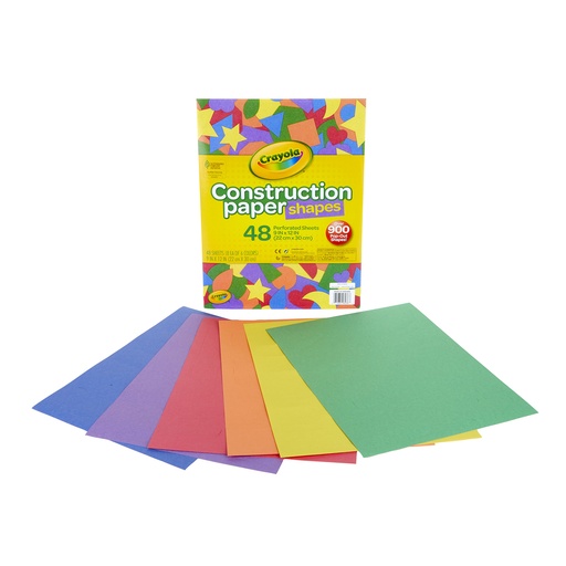 [990036 BIN] Construction Paper Shapes