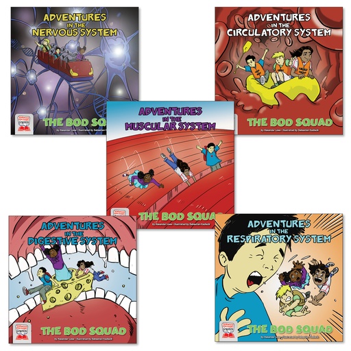 [NDGBSPB1001 NH] The Bod Squad Set of 5