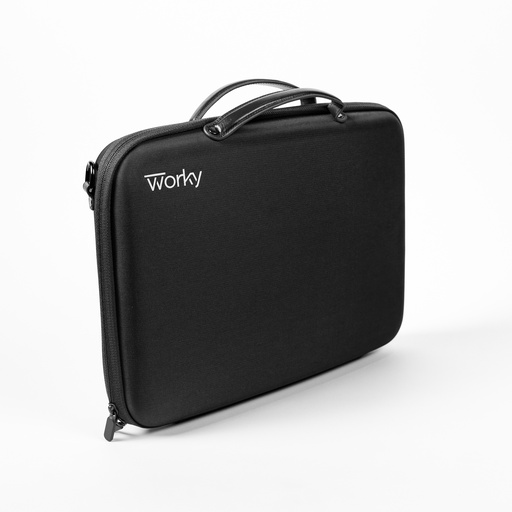 [OE01BLK VCT] Office Everywhere Black Portable Briefcase Workstation