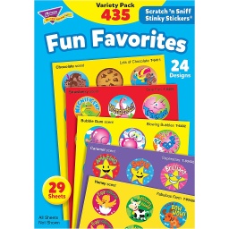 [6491 T] Fun Favorites Stinky Stickers Variety Pack