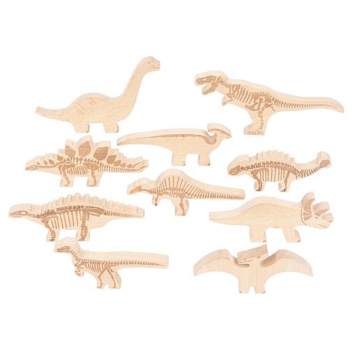 [74061 CTU] Dinosaur Wooden Blocks