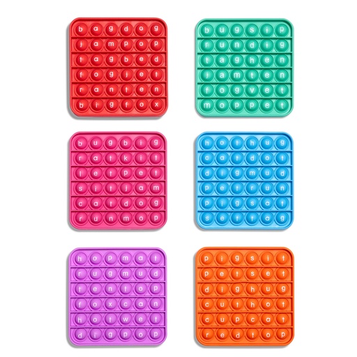 [EXTRAMATS TFG] CVC Pop It Mats 6ct