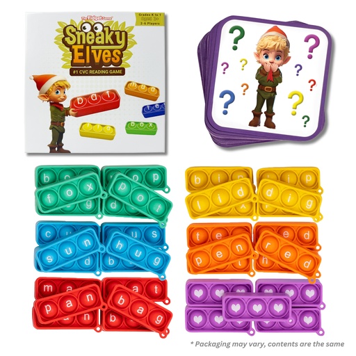 [SNEAKYELVE TFG] Sneaky Elves CVC Reading Game