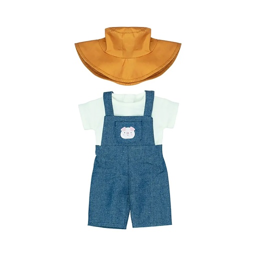 [31537 MIN] Farmer 15" Doll Clothing Set