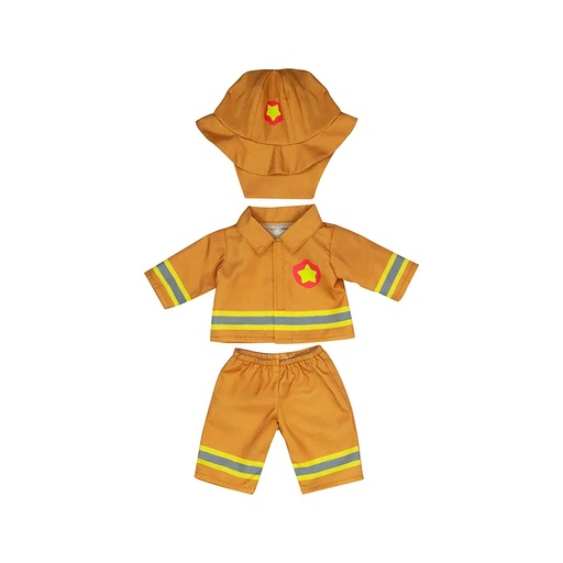 [31538 MIN] Firefighter 15" Doll Clothing Set